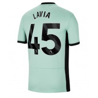 Echipament fotbal Chelsea Romeo Lavia #45 Tricou Treilea 2023-24 maneca scurta